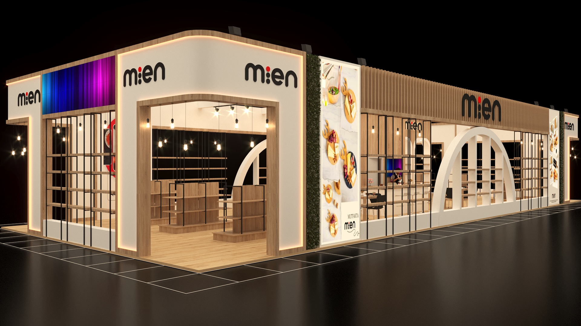 Ahşap Stand 1